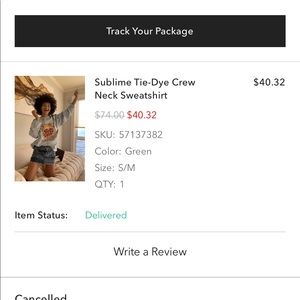 Urban Outfitters Sublime Green Sweater